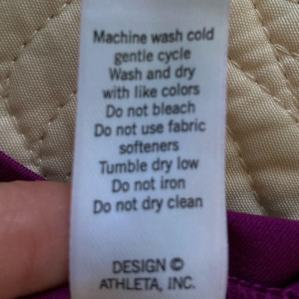 Athleta Dress Tangelo Sleeveless Twist Front Sport Berry/Purple (Size XS) - Picture 6 of 9